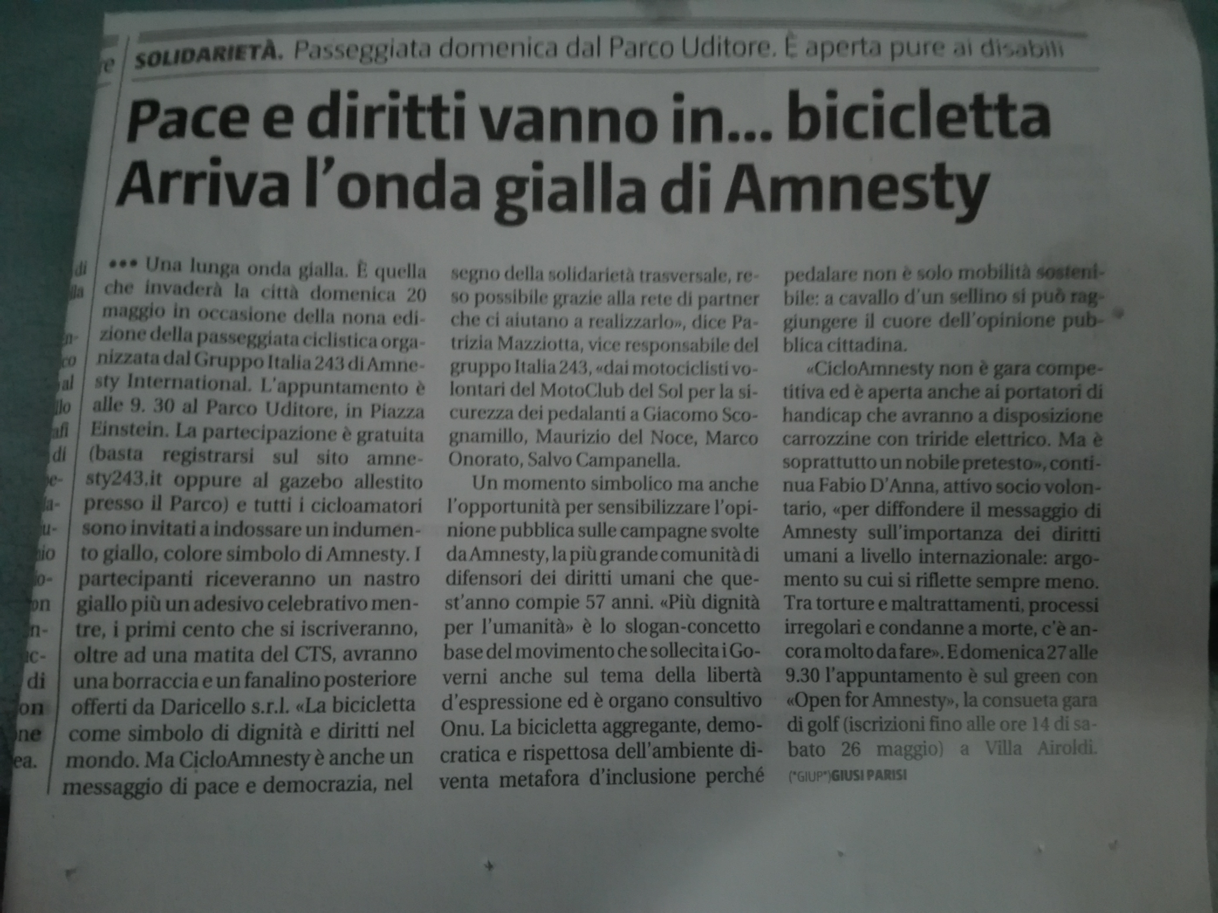 Giornale di Sicilia 17/05/2018